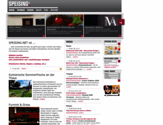 speising.net screenshot