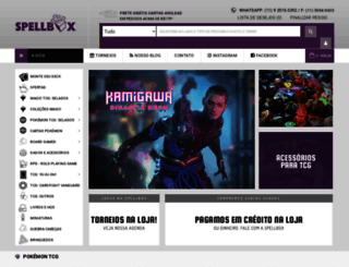 spellbox.com.br screenshot