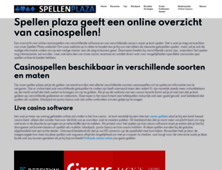 spellenplaza.com screenshot