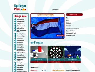 spelletjesplein.nl screenshot