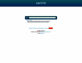 spellify.com screenshot