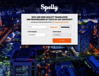 spelly.com screenshot