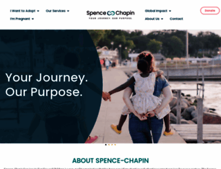 spence-chapin.org screenshot