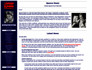 spencemusic.co.uk screenshot