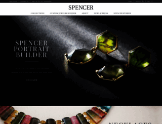 spencerfinejewelry.com screenshot