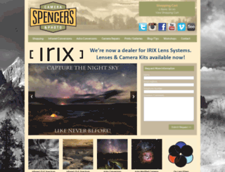 spencerscamera.com screenshot