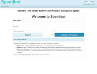 spendbot.com screenshot