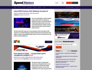 spendmatters.co.uk screenshot