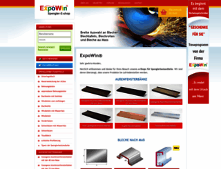 spenglerei-shop.de screenshot
