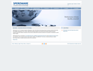 speroware.com screenshot