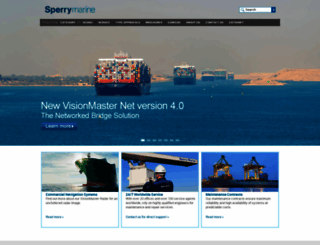 sperrymarine.com screenshot