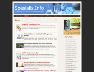 spesialis.info screenshot