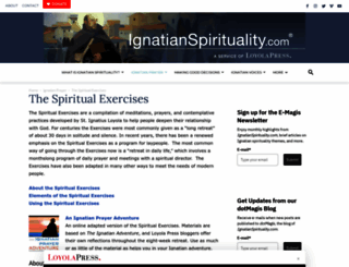 spex.ignatianspirituality.com screenshot