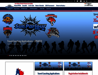 spfhahockey.com screenshot