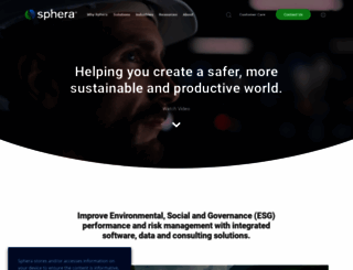 sphera.com screenshot