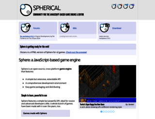 spheredev.org screenshot