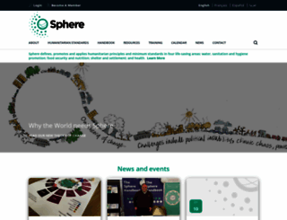 sphereproject.org screenshot