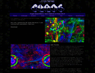 spheresofchaos.com screenshot