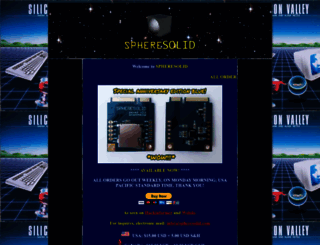 spheresolid.com screenshot