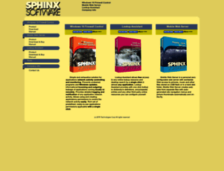 sphinx-soft.com screenshot