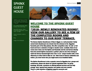sphinxguesthouse.net screenshot