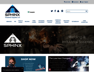 sphinxindustrial.co.uk screenshot