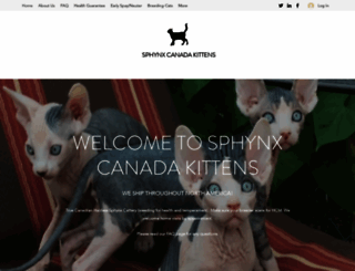 sphynx.ca screenshot