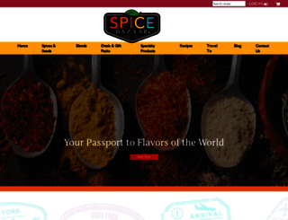 spicebazaar.com screenshot