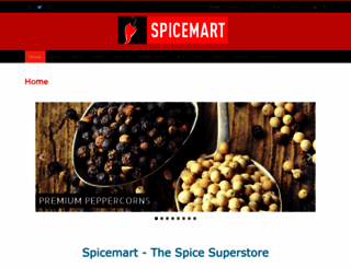spicemartinc.com screenshot