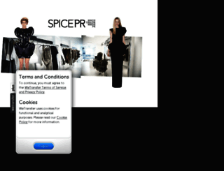 spicepr.wetransfer.com screenshot
