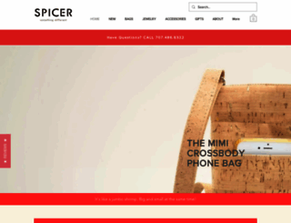 spicerbags.com screenshot