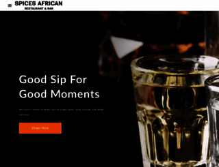 spicesafricanrestaurant.com screenshot