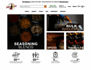 spicesinc.com screenshot