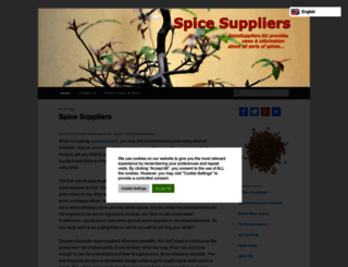 spicesuppliers.biz screenshot