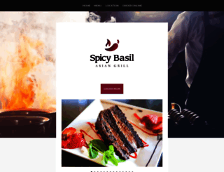 spicybasil.com screenshot