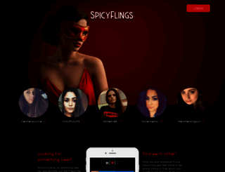 spicyflings.com screenshot