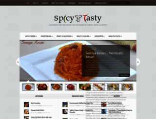 spicytasty.com screenshot