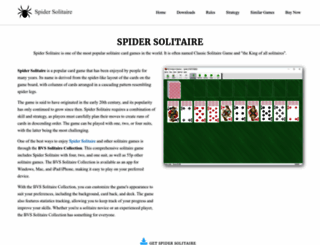 spider-solitaire-download.com screenshot