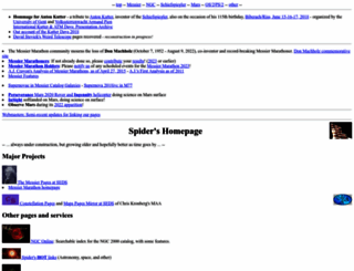 spider.seds.org screenshot