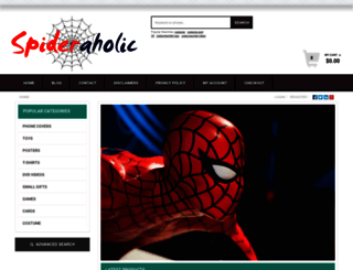 spideraholic.com screenshot