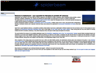 spiderbeam.com screenshot