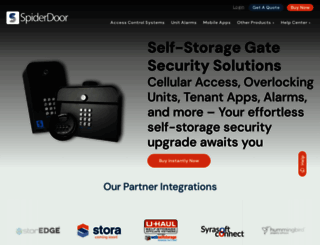 spiderdoor.com screenshot