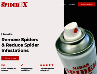 spiderex.co.uk screenshot