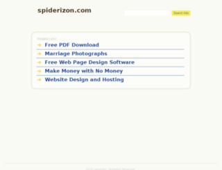 spiderizon.com screenshot