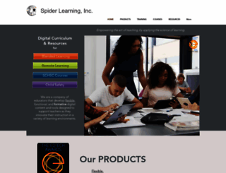 spiderlearning.com screenshot