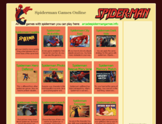 spiderman-games-online.org screenshot
