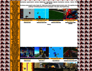 spiderman-spiele.onlinespiele1.com screenshot