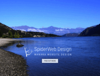 spiderwebdesign.co.nz screenshot