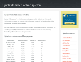 spielautomaten-online-spielen.com screenshot