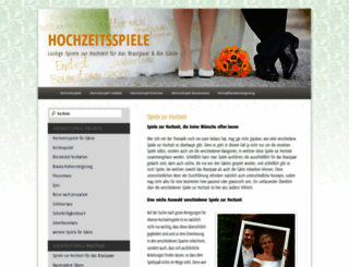 spiele-zur-hochzeit.com screenshot